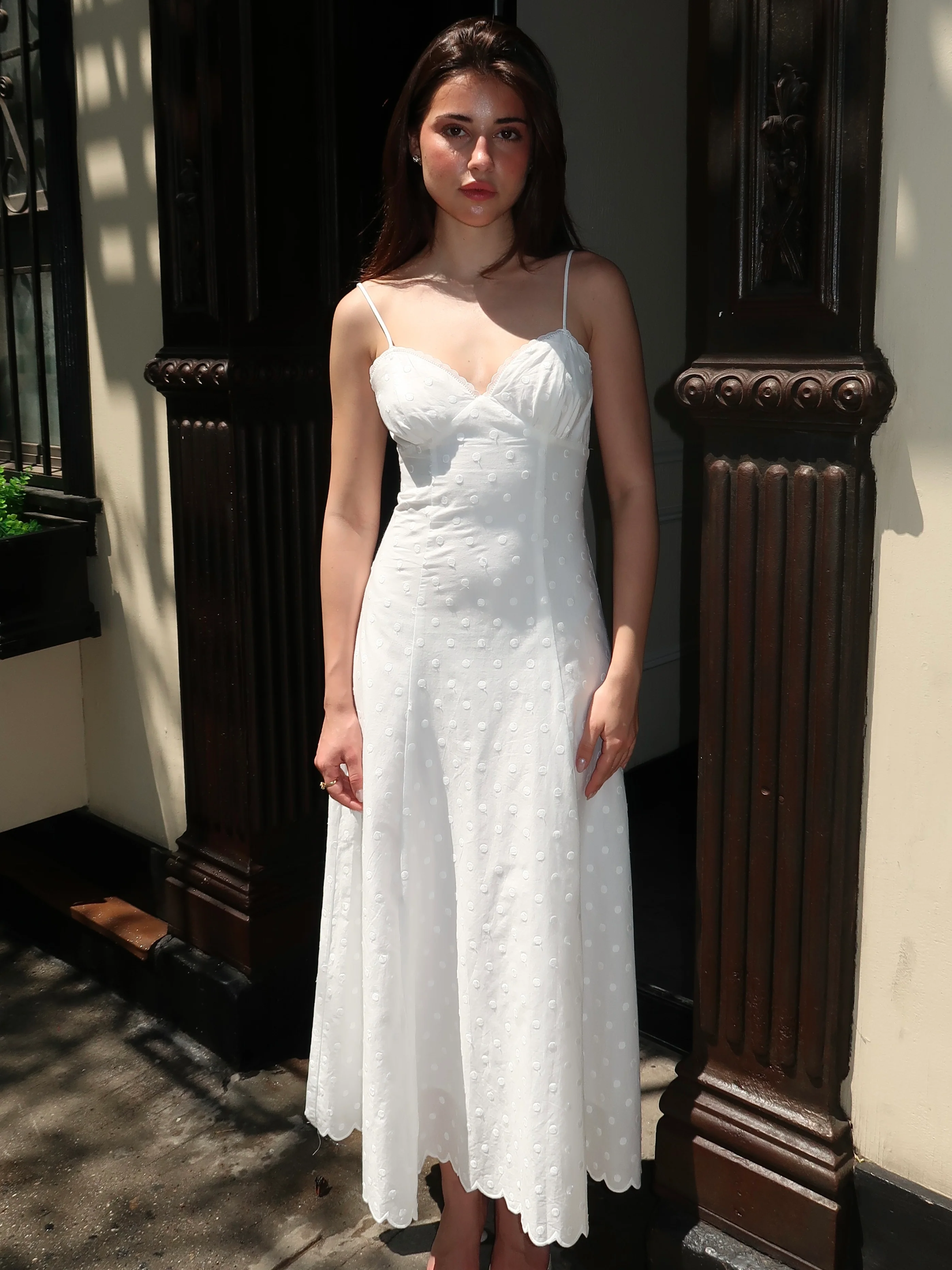 Alejandra Dress in White - Image 2