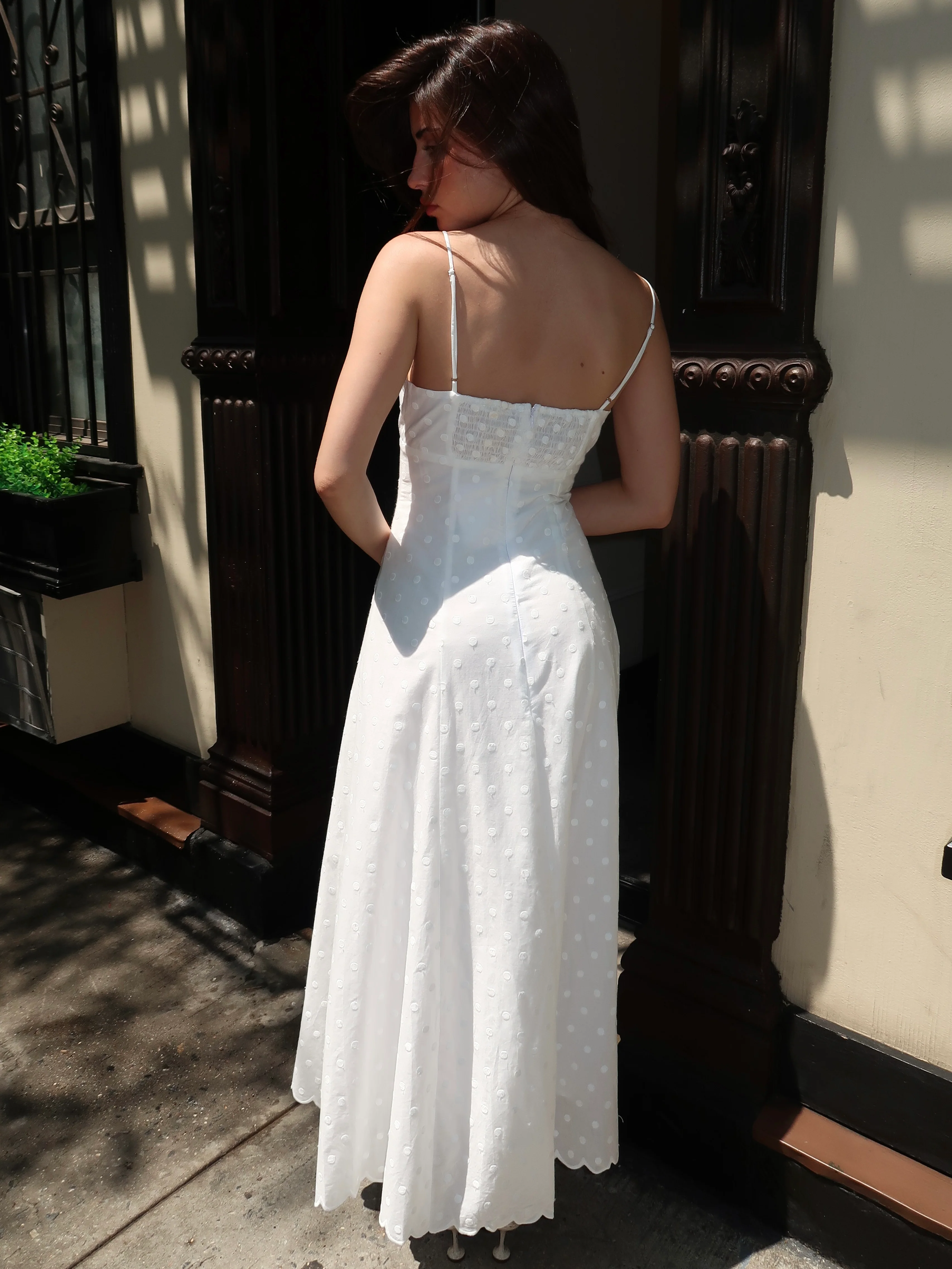 Alejandra Dress in White - Image 3