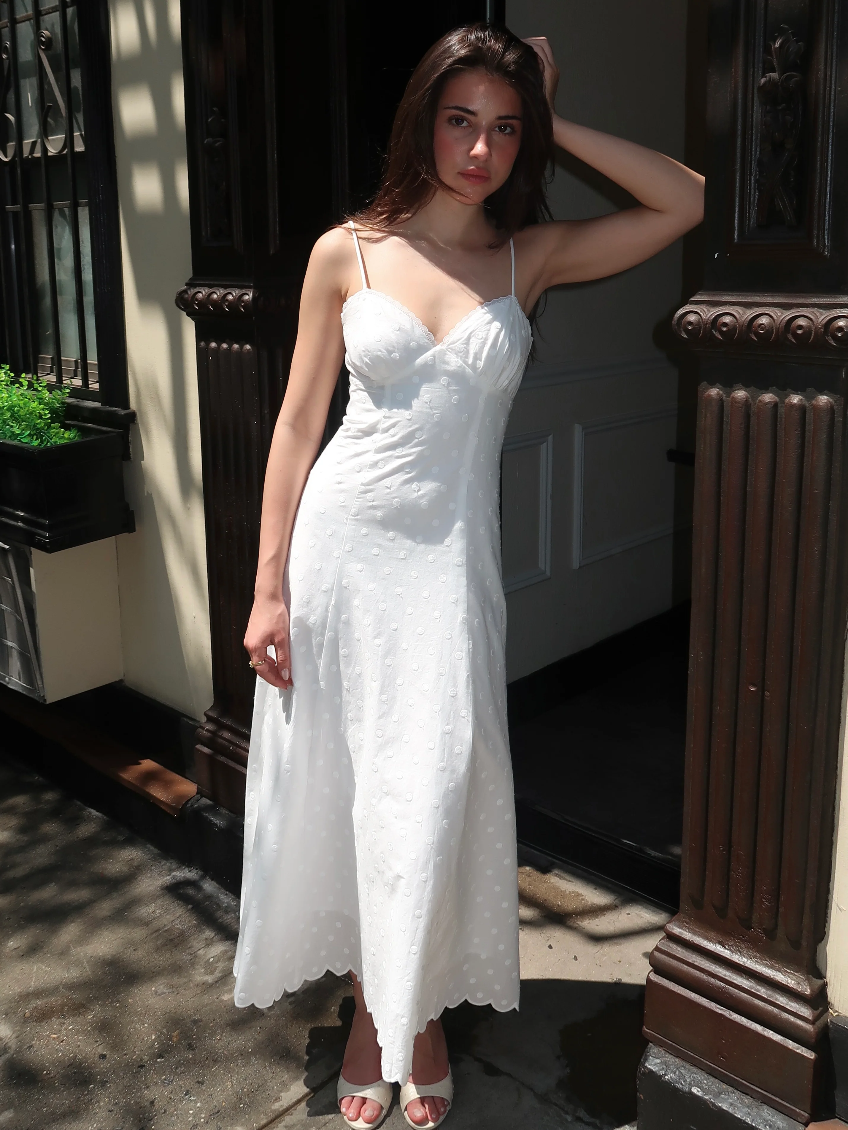 Alejandra Dress in White - Image 4