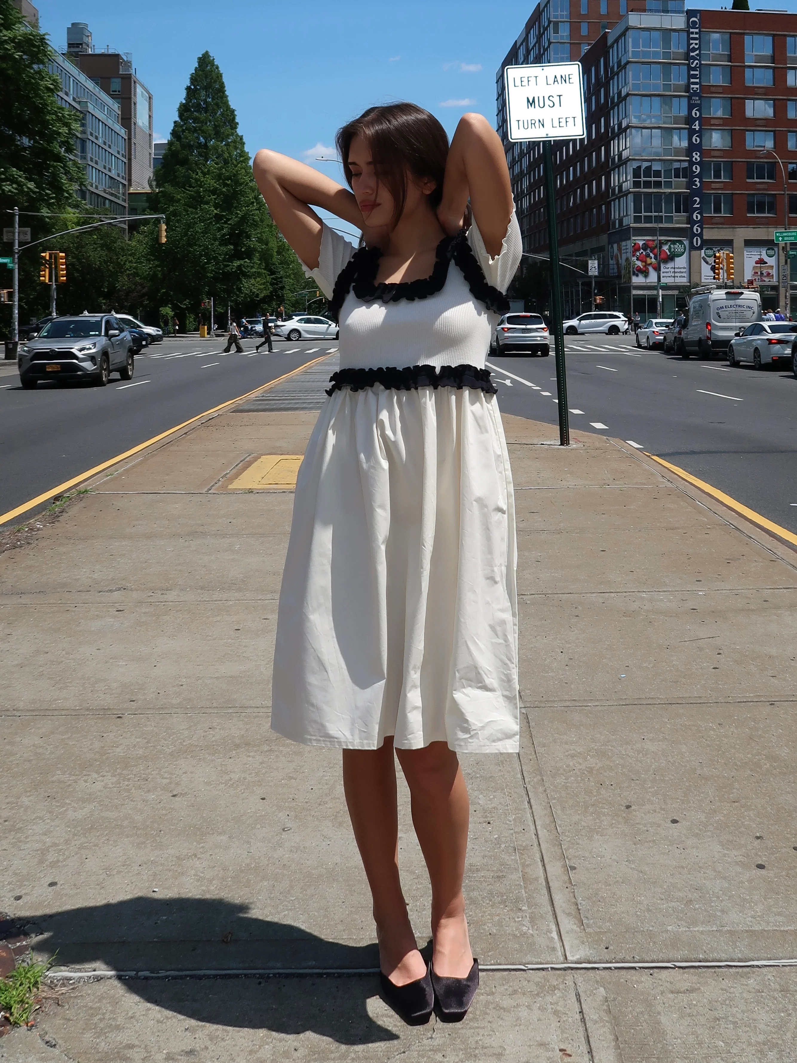Celine Dress in White