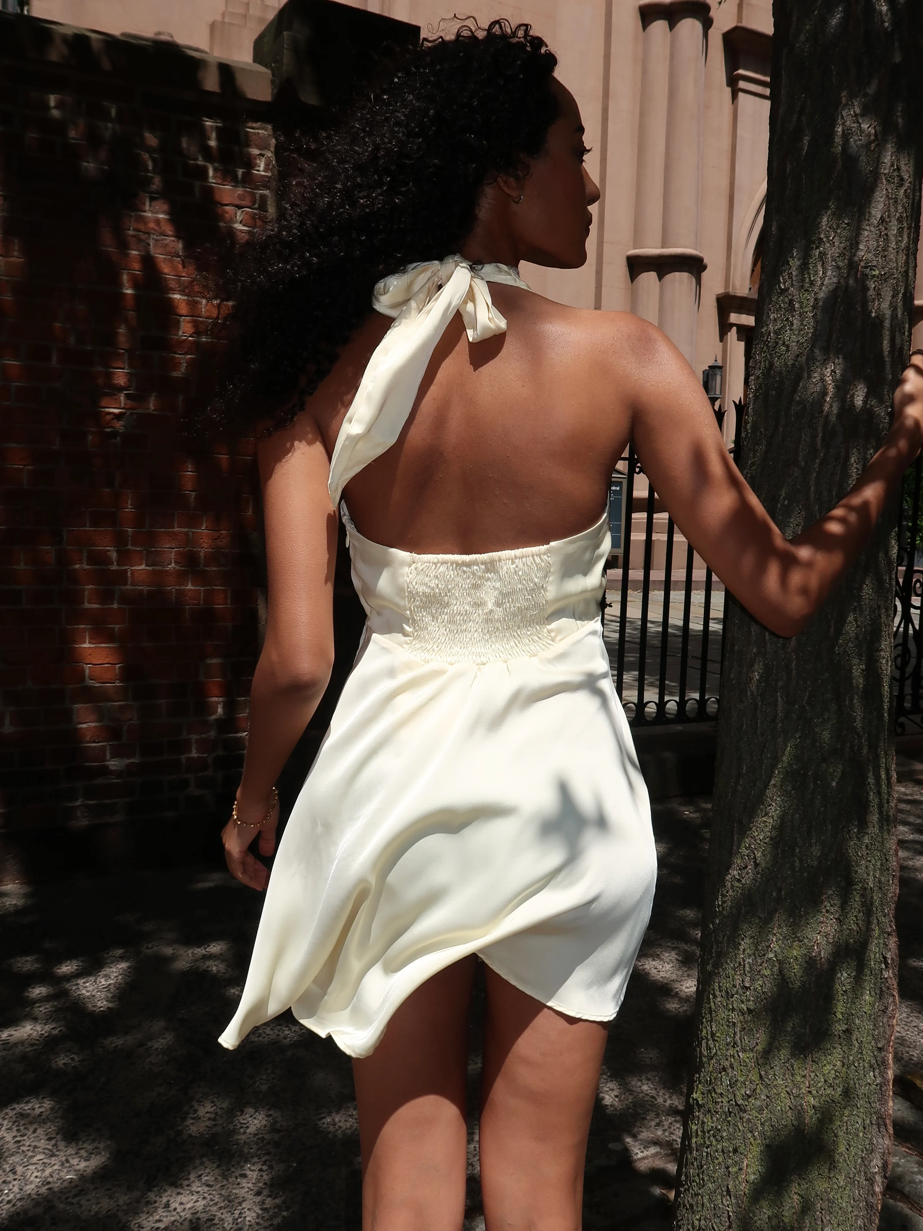 Cydney Mini Dress in Lucia Lace - Image 3