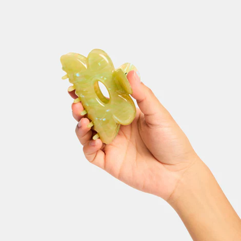 Flower Claw in Jade Swirl - Image 2