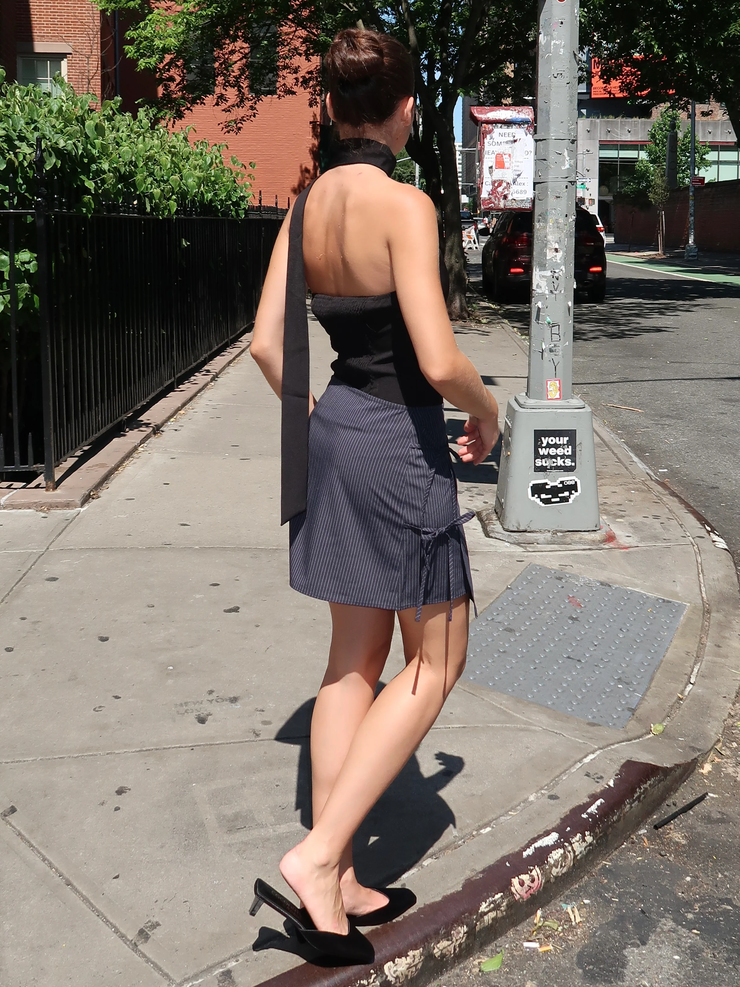 GeminiaRS Skirt in Navy - Image 3