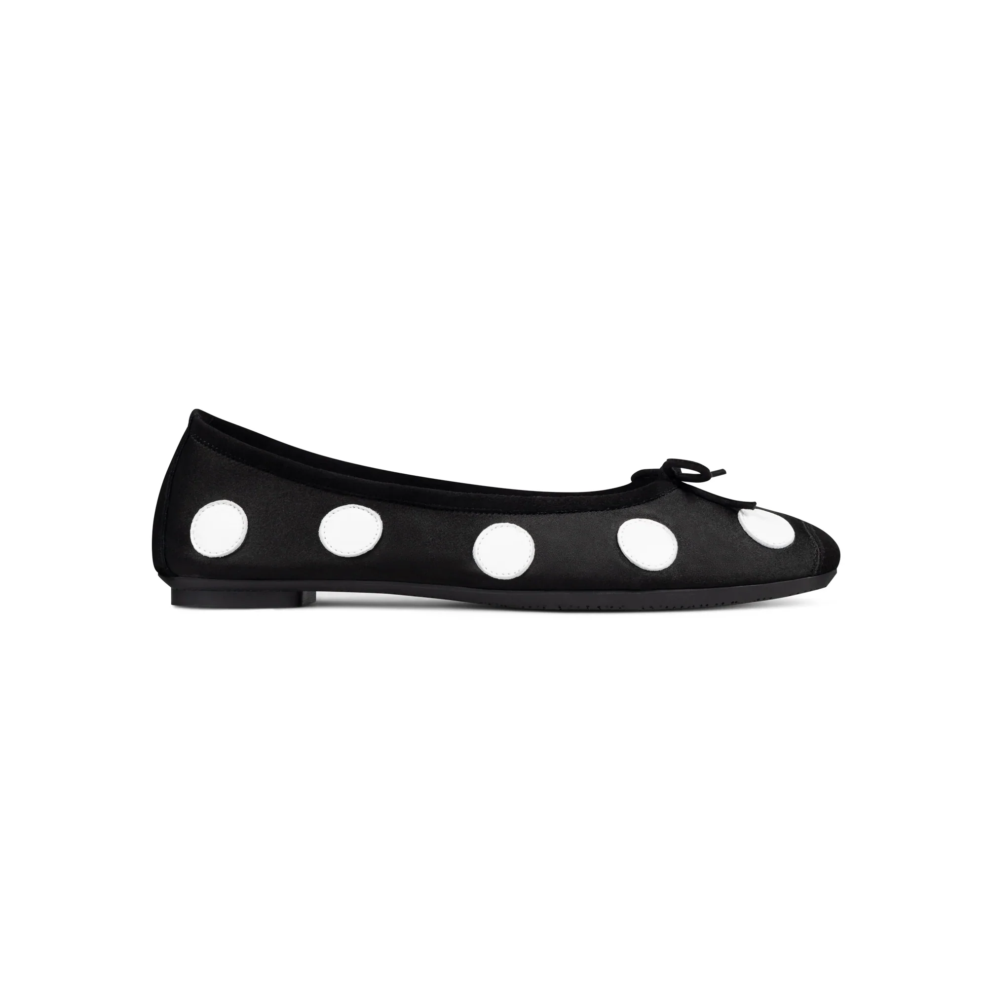 Harmony Ballerinas in Black & White Polkadots - Image 2