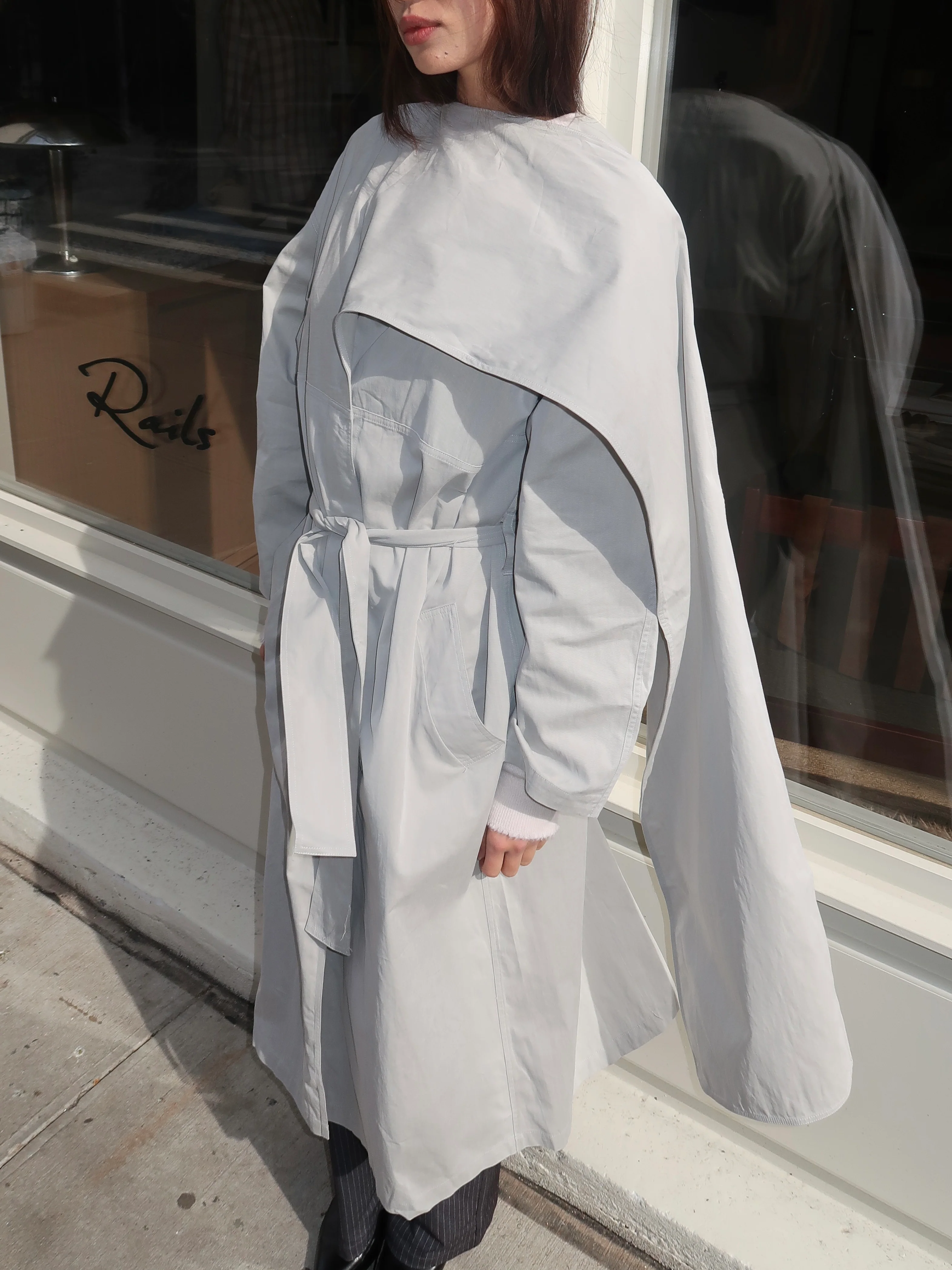 Haven Coat in Mist - Image 2