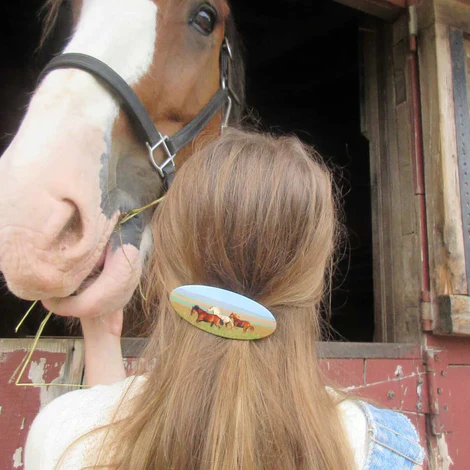 Horse Girl Barrette - Image 2