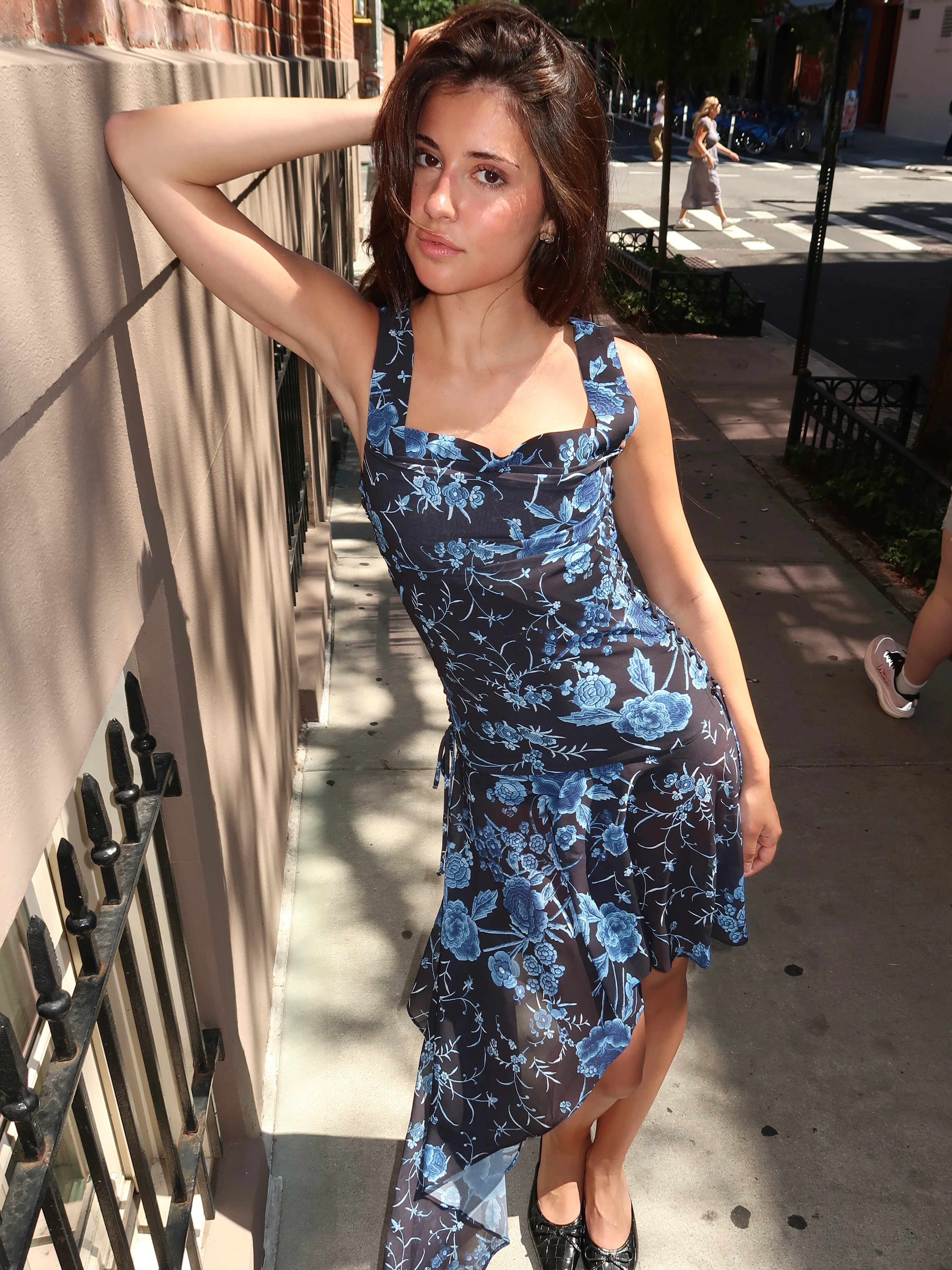 Imogene Dress in Bleu Piano - Image 4