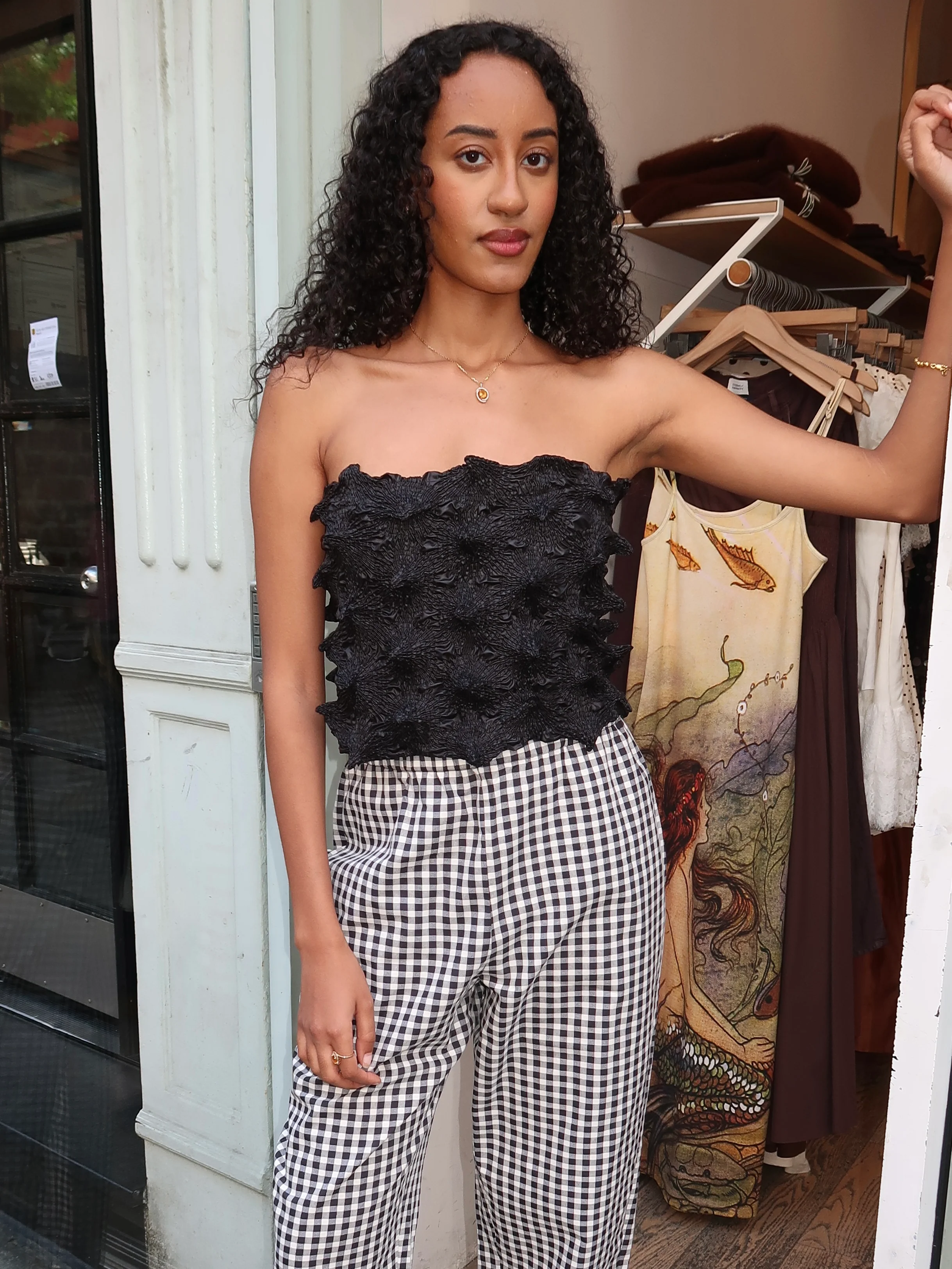 Isolde Top in Black - Image 4