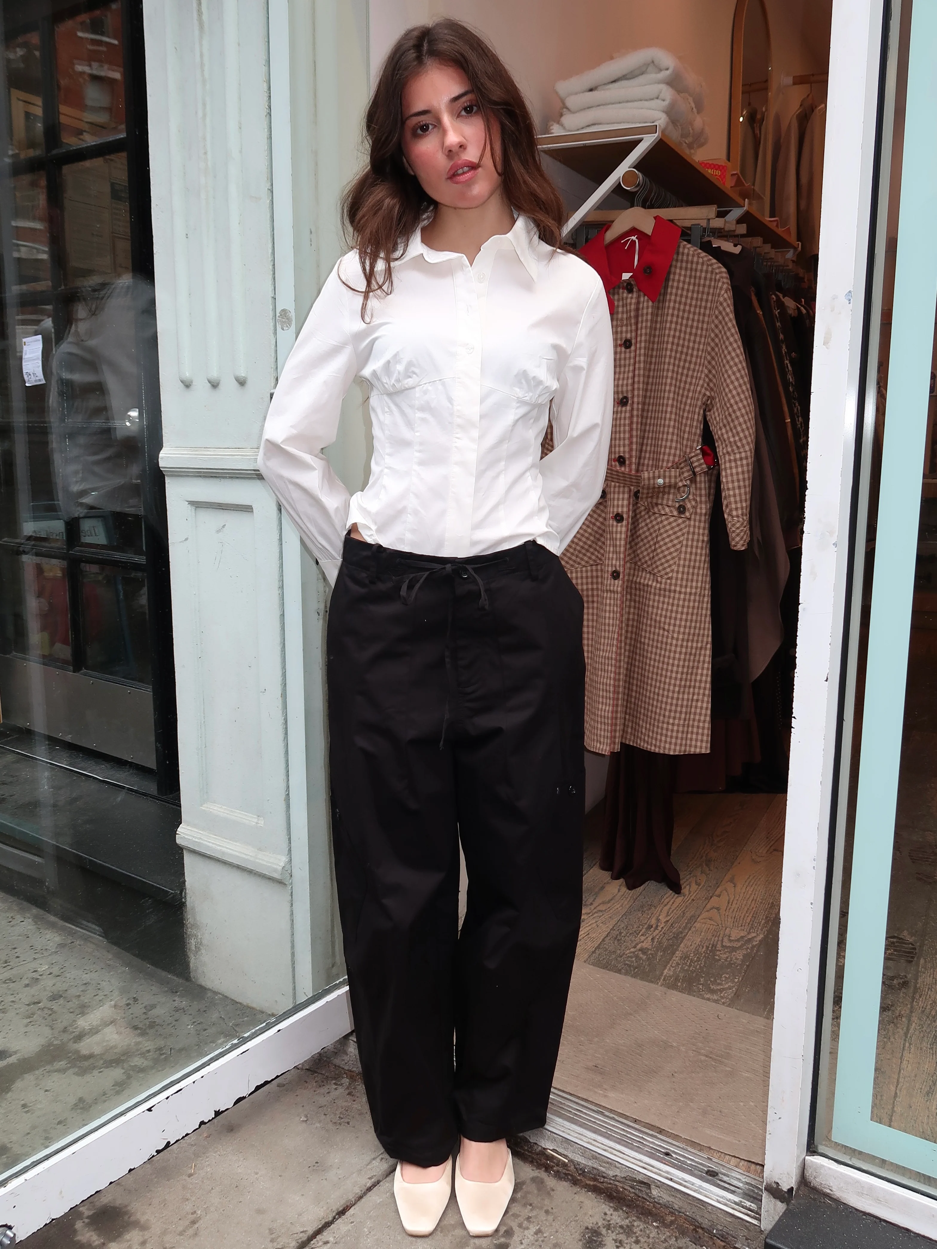Jalissa Cargo Pants in Black - Image 4