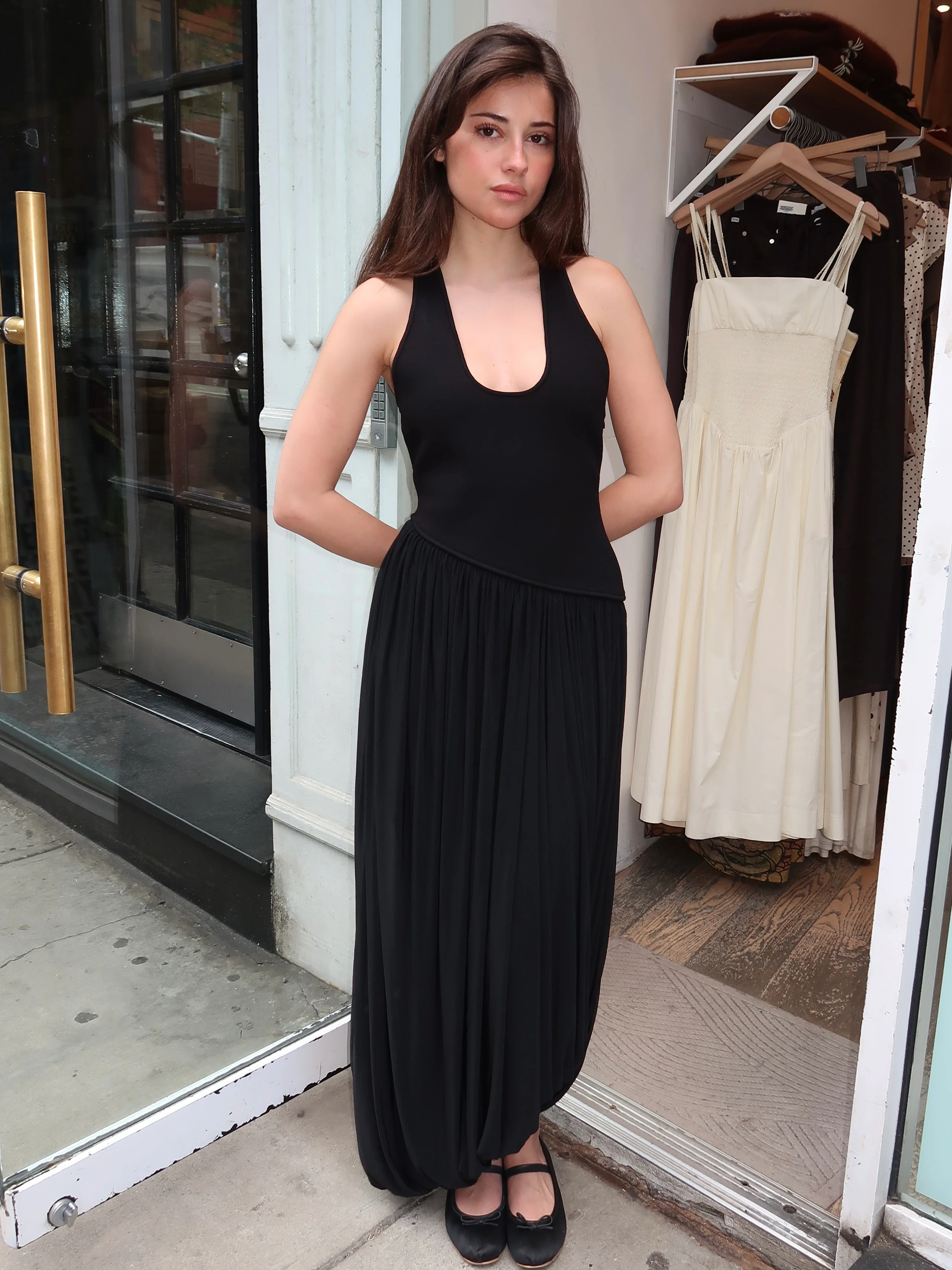 Meyer Dress in Black - Image 4