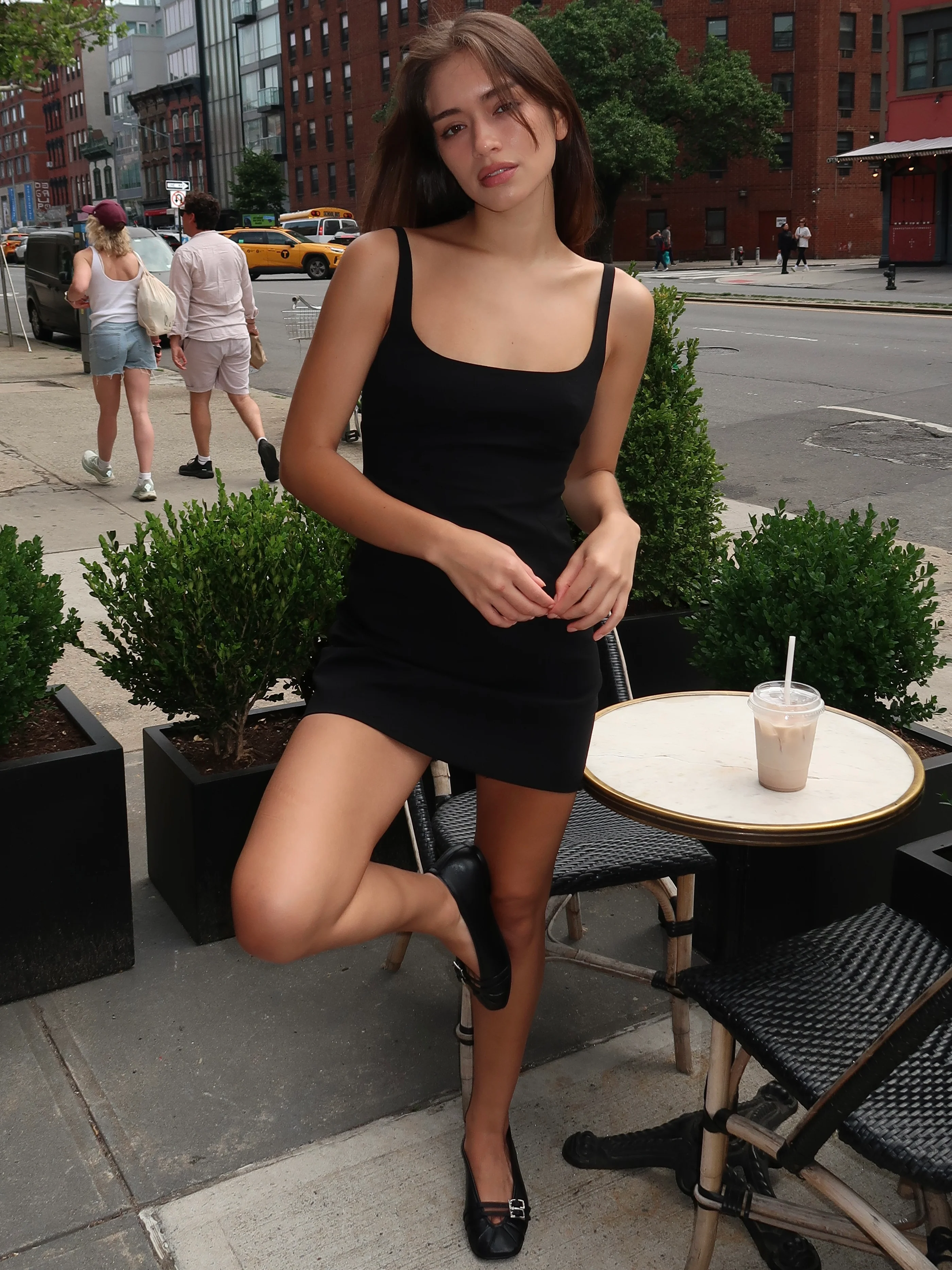 Simon Dress in Black