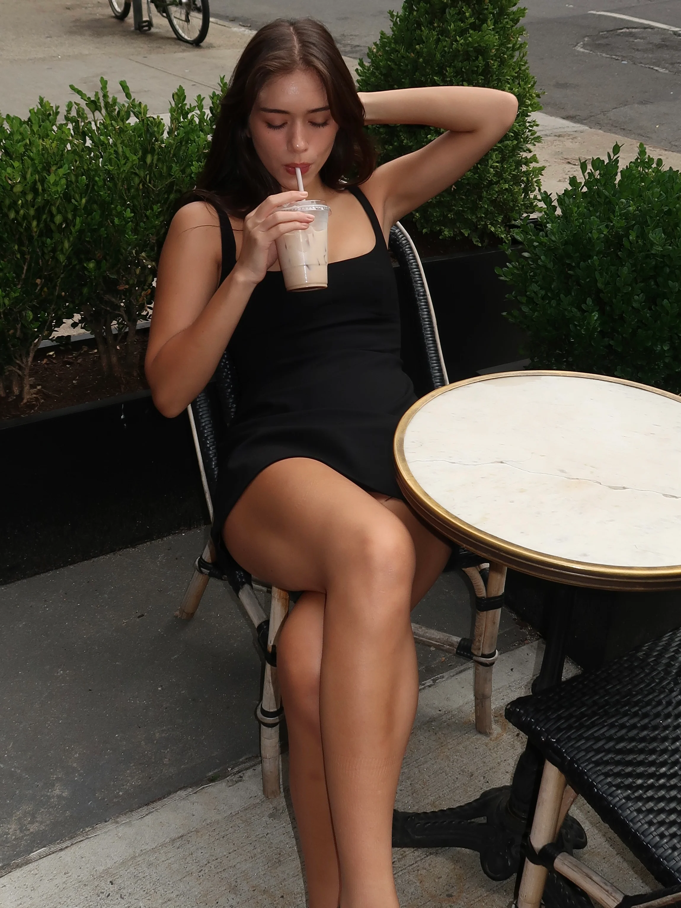Simon Dress in Black - Image 4