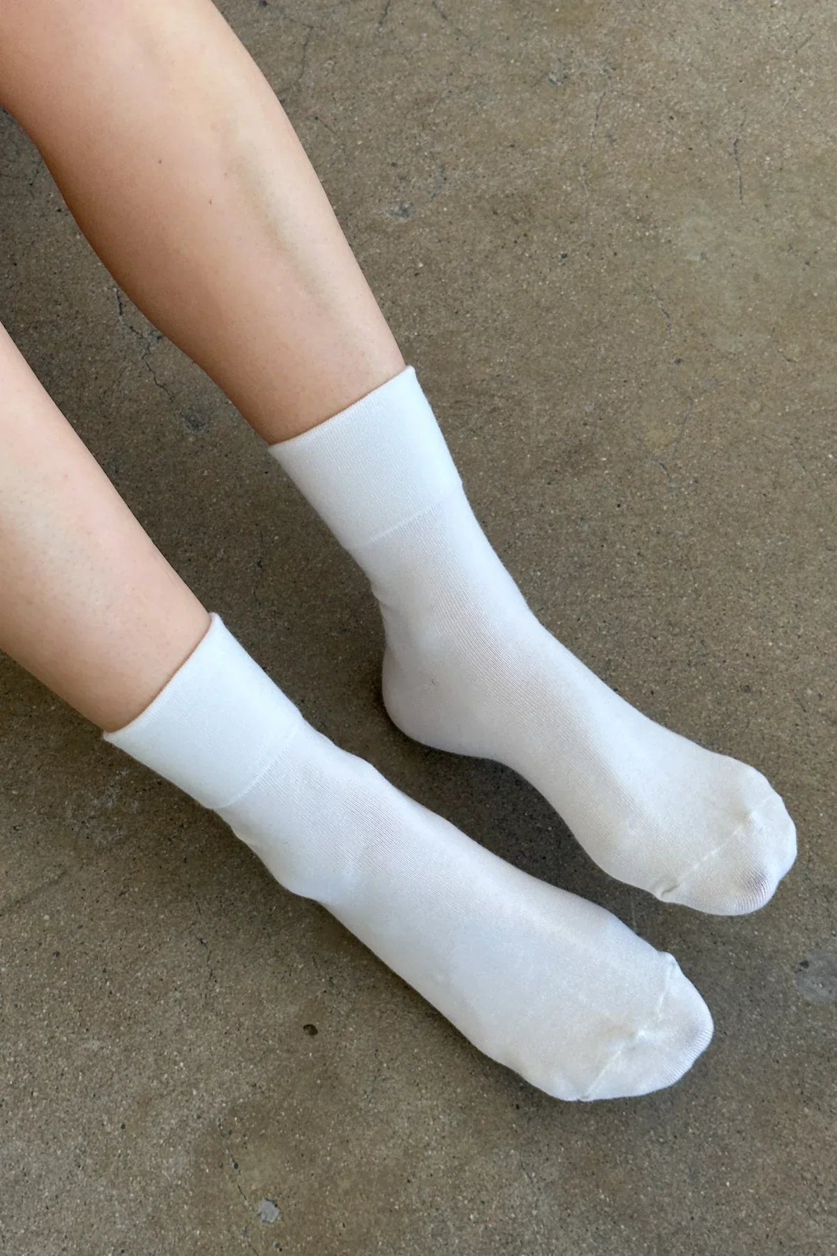 Sneaker Socks in Classic White - Image 2