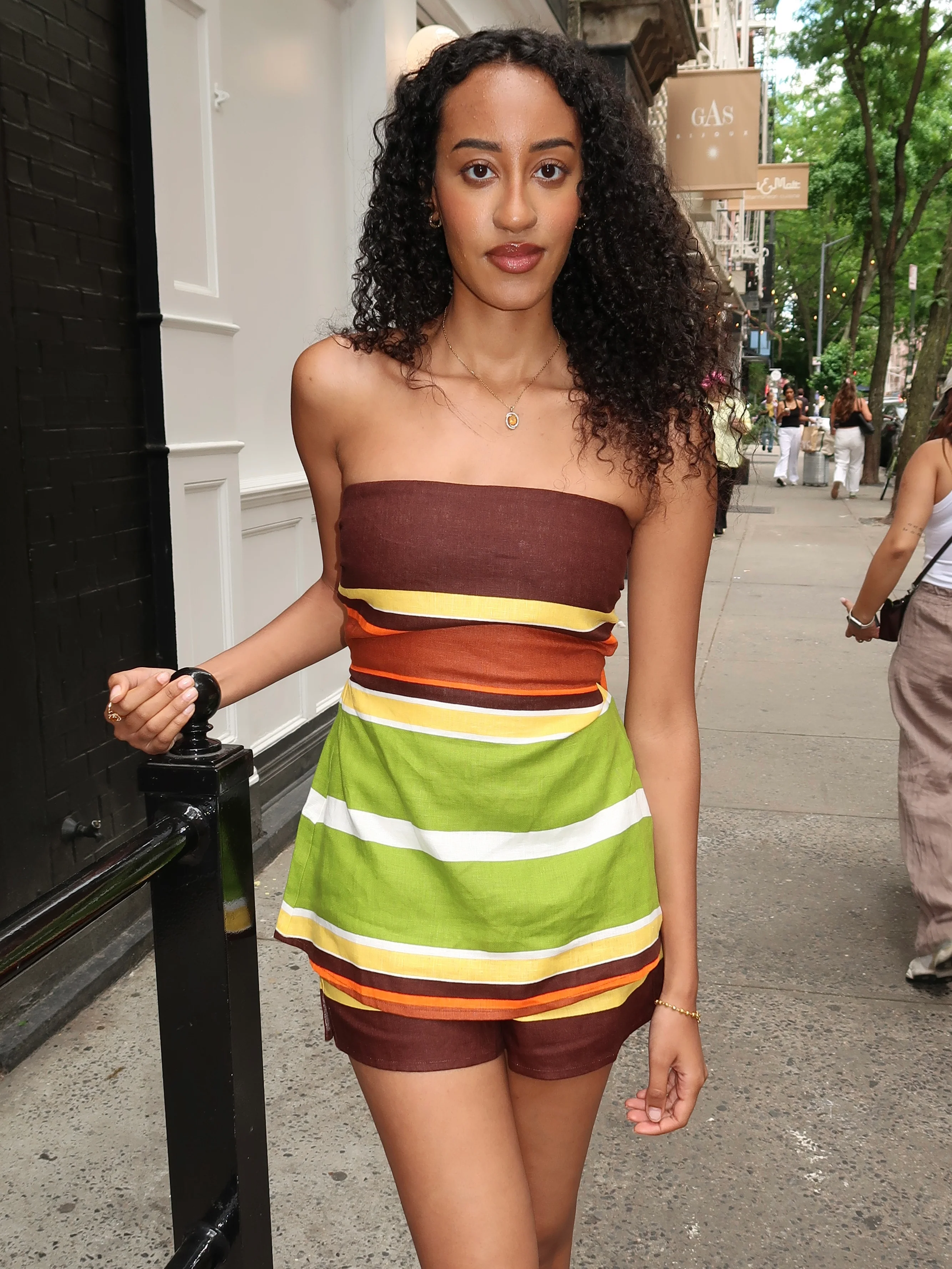 Solmar Top in Valencia Stripe - Image 2