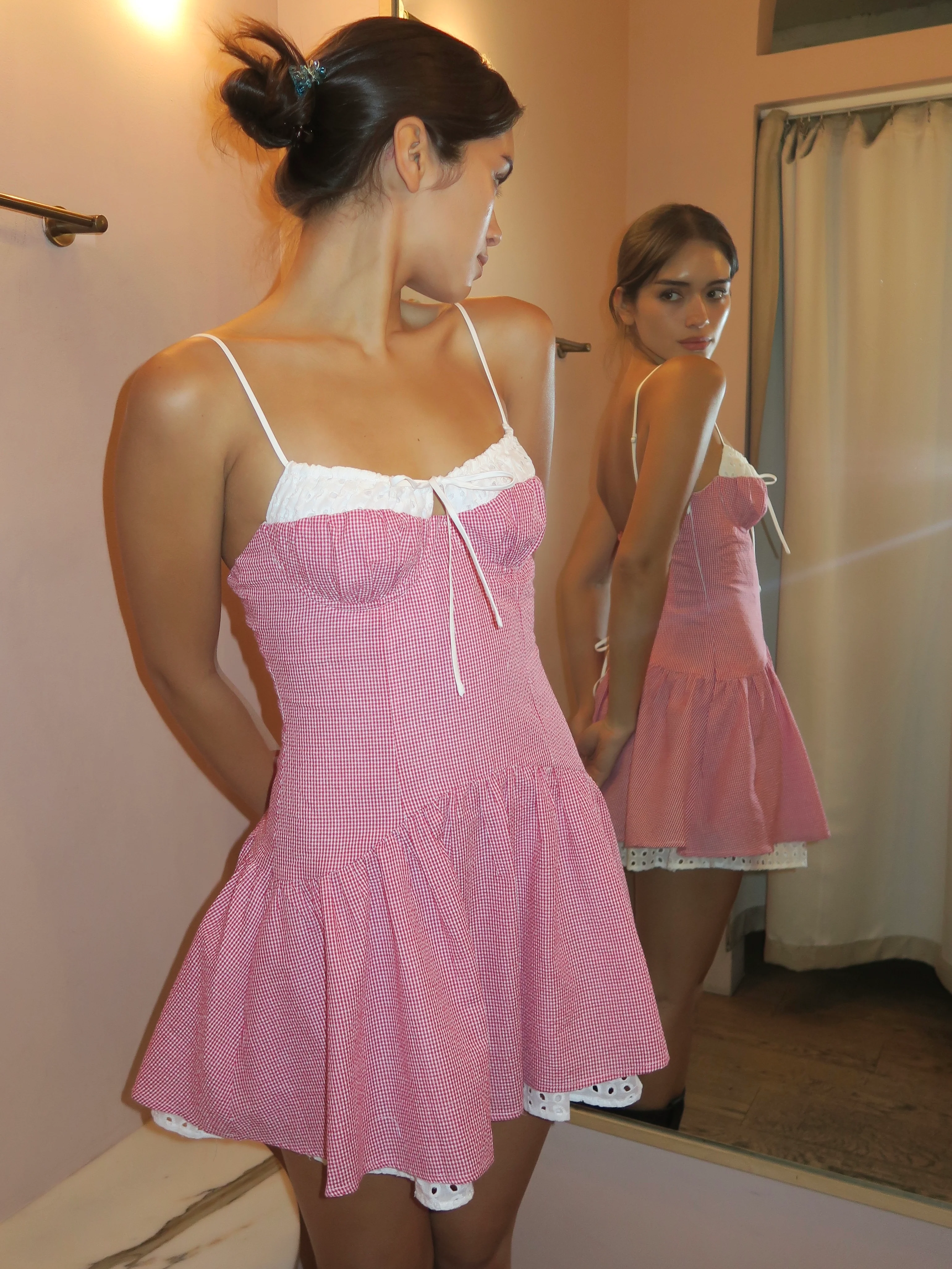 Winslow Dress in Red - Image 2