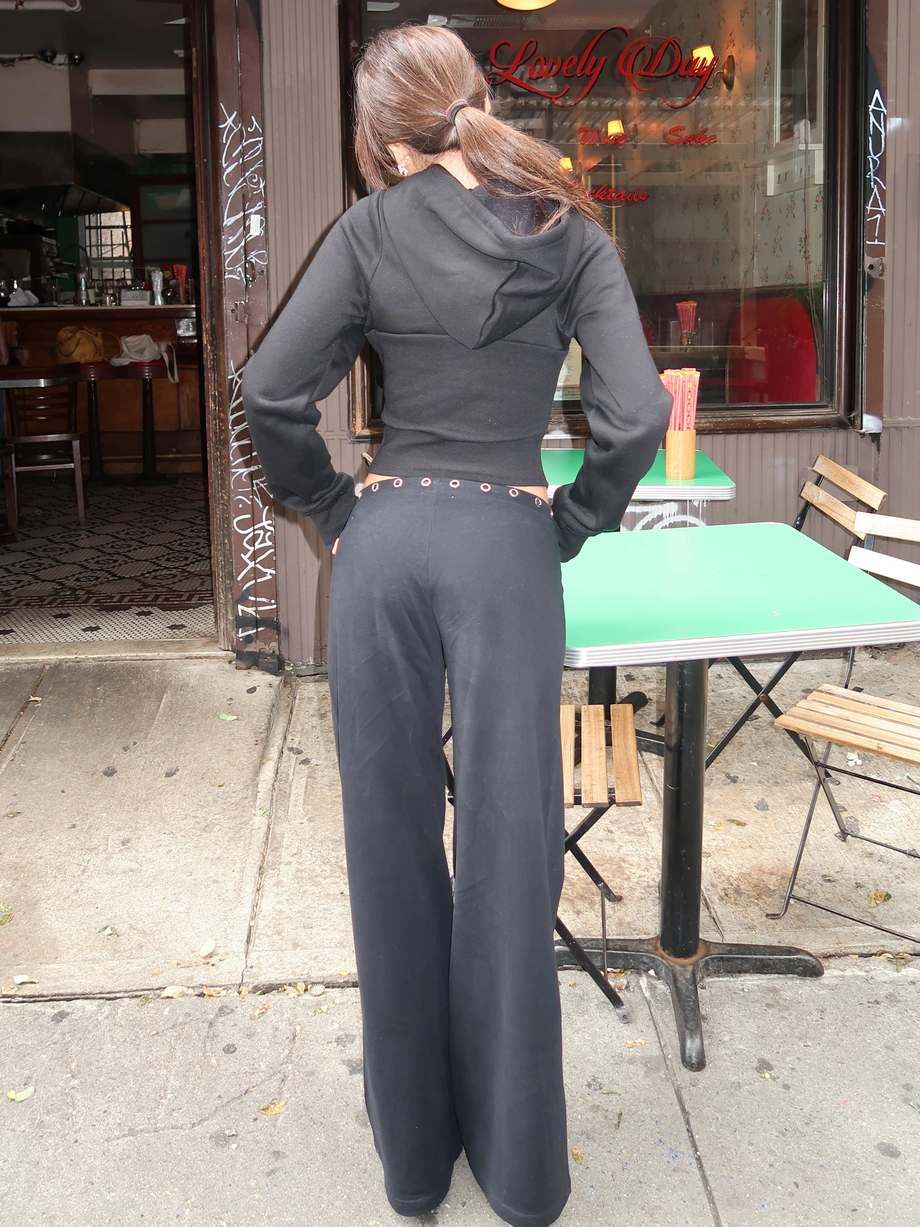Zahra Sweatpant in Black - Image 3